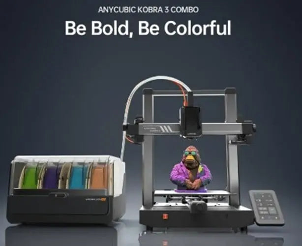 Unleash Your Creativity with the Kobra 3 Combo 3D Printer: A Masterclass in Multicolor Printing and Unparalleled Speed 🎨🚀