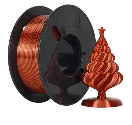 200g Tri Colors Silk PLA Filament -GOLD RED COPPER-1.75MM 3D Print Creativity Pty Ltd