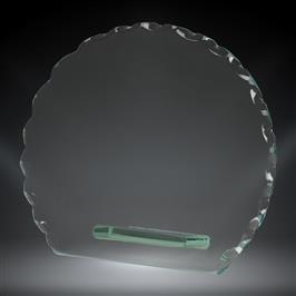 Scallop Circle Glass Medium 3D Print Creativity Pty Ltd