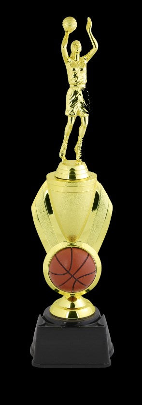 Basketball Female Assembled Victory Trophy 3D Print Creativity Pty Ltd