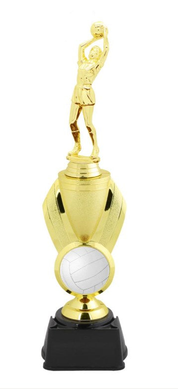 Netball Female Assembled Victory Trophy 3D Print Creativity Pty Ltd