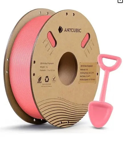 ANYCUBIC PLA  Strawberry Pink 3D Printer Filament-1.75MM-1 KG. 3D Print Creativity Pty Ltd