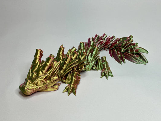 Baby Bamboo Dragon - L 3D Print Creativity Pty Ltd