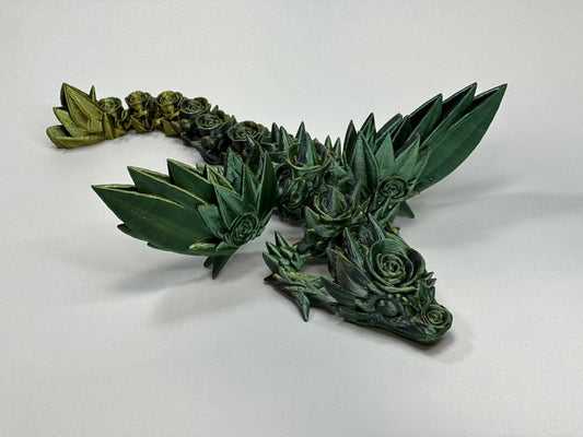 Baby Rose Wing Dragon- L 3D Print Creativity Pty Ltd