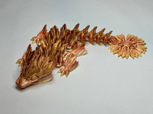 Baby  Sunflower Dragon - L 3D Print Creativity Pty Ltd