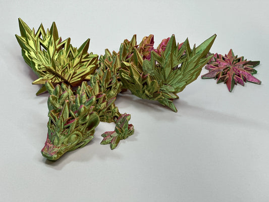 Baby Winter Wing Dragon - L 3D Print Creativity Pty Ltd