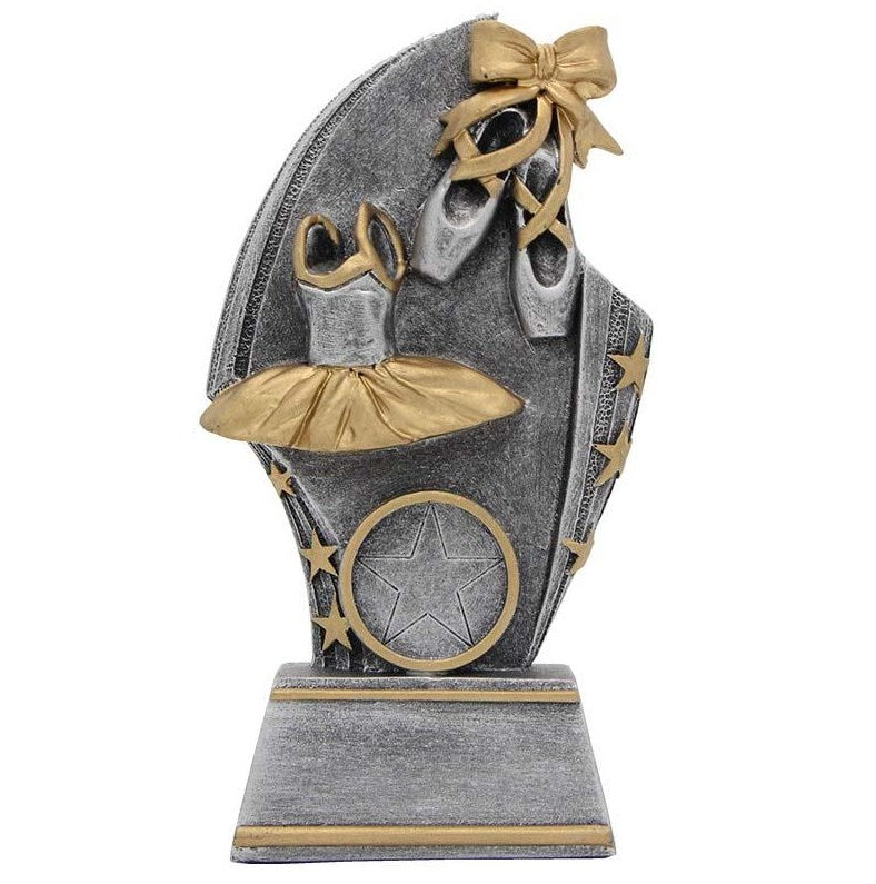 Ballet Trophy - Silver and Gold 3D Print Creativity Pty Ltd