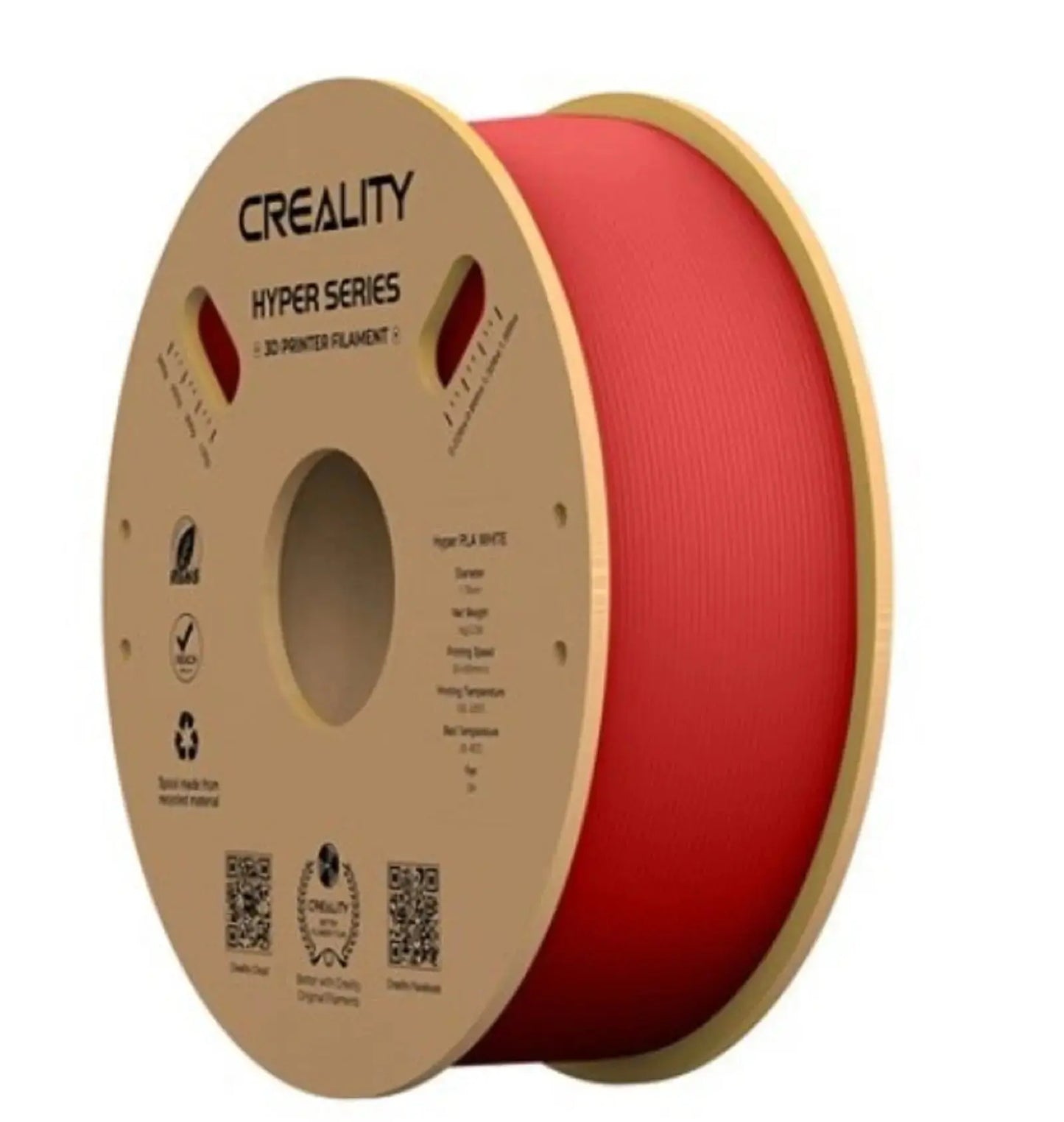 Creality Hyper PLA RED Filament -1.75mm- 1kg. (Copy) 3D Print Creativity Pty Ltd