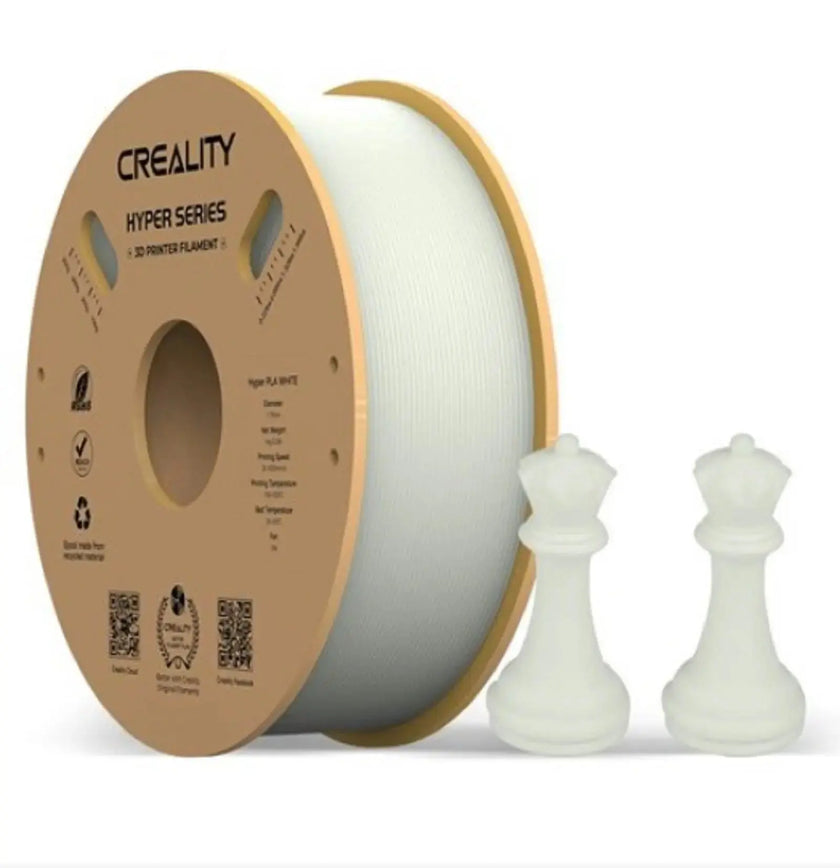 Creality Hyper PLA White Filament -1.75mm- 1kg.