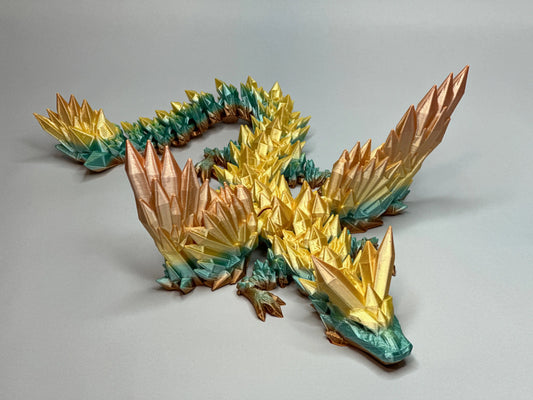 Crystal Wing Dragon - L 3D Print Creativity Pty Ltd