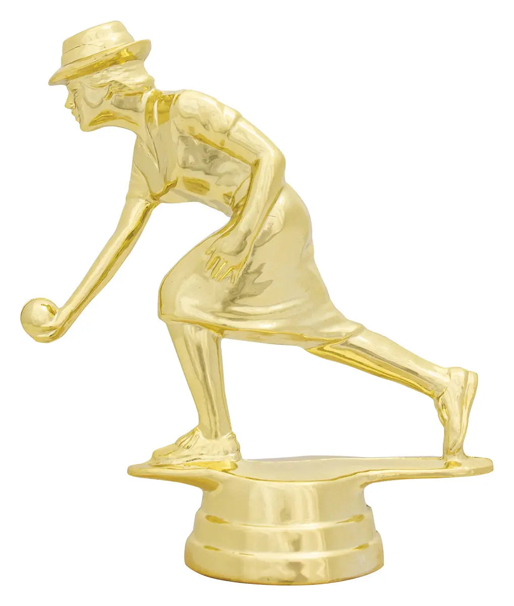 Female Bowls Trophy figurine 3D Print Creativity Pty Ltd