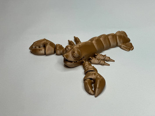 Flexi Lobster - L 3D Print Creativity Pty Ltd