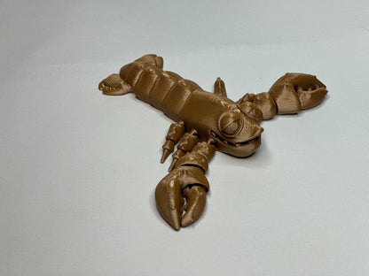 Flexi Lobster - L 3D Print Creativity Pty Ltd