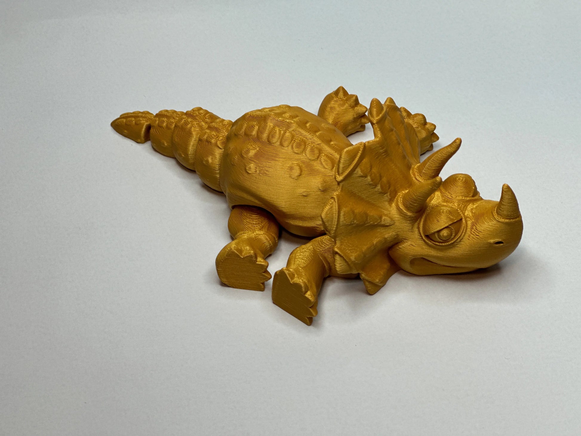 Flexi Triceratops - L 3D Print Creativity Pty Ltd