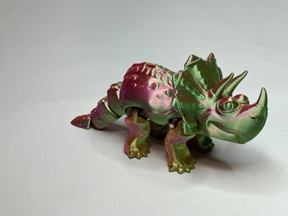 Flexi Triceratops - L 3D Print Creativity Pty Ltd