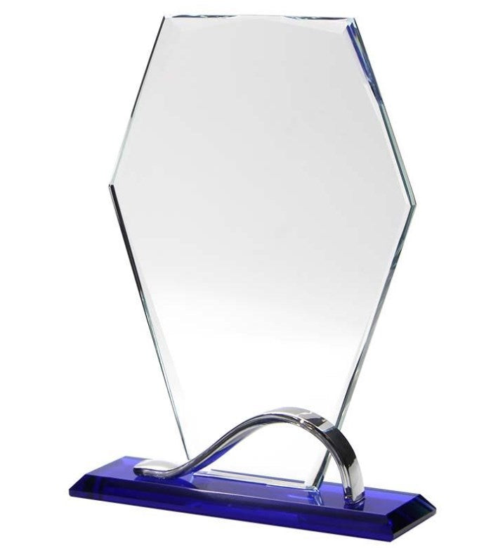 Glass Square Top Trophy