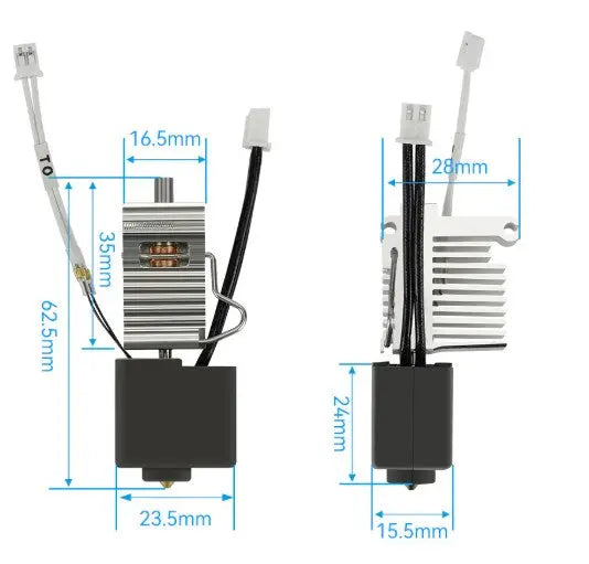 Hotend Kit for Anycbic Kobra 3 3D Print Creativity Pty Ltd