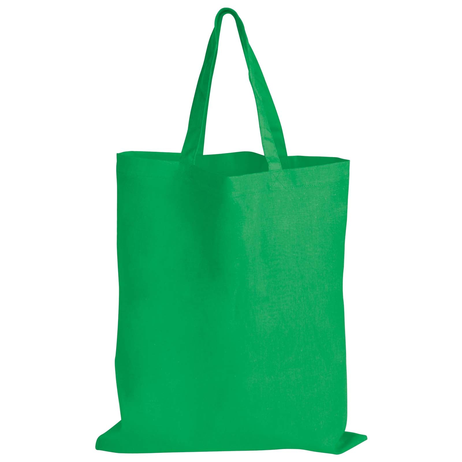 Coloured Cotton Short Handle Tote Bag LL509