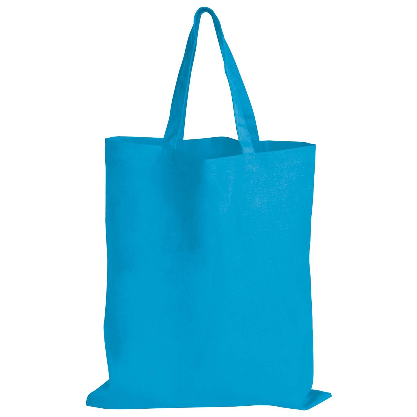 Coloured Cotton Short Handle Tote Bag LL509 3D Print Creativity Pty Ltd