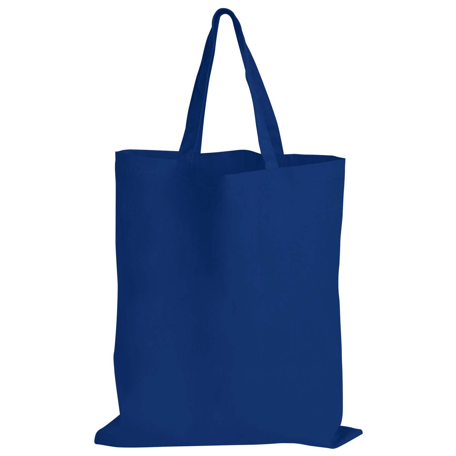 Coloured Cotton Short Handle Tote Bag LL509