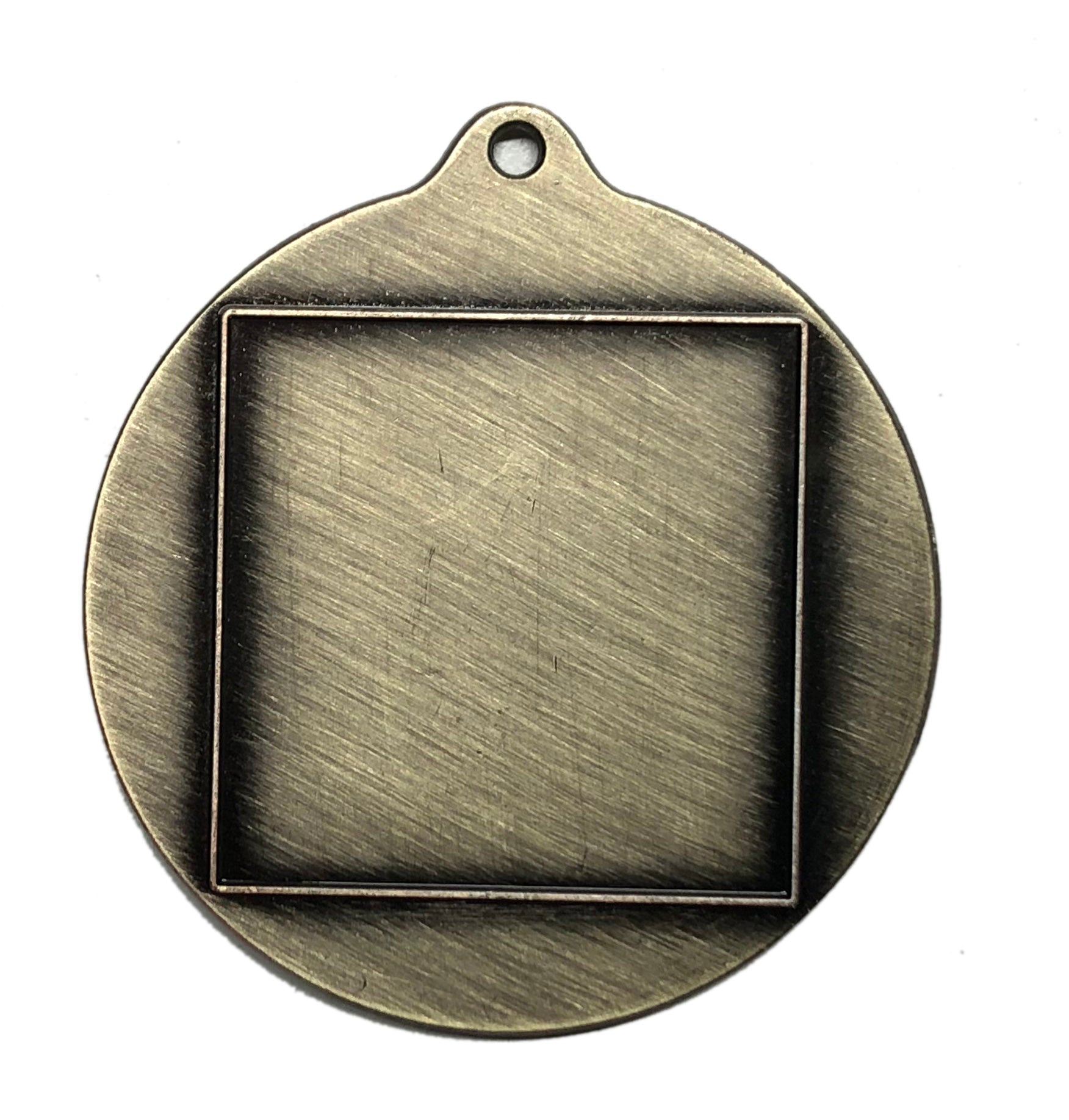 Cross Country Sculptured Round Medal Trophy - Gold