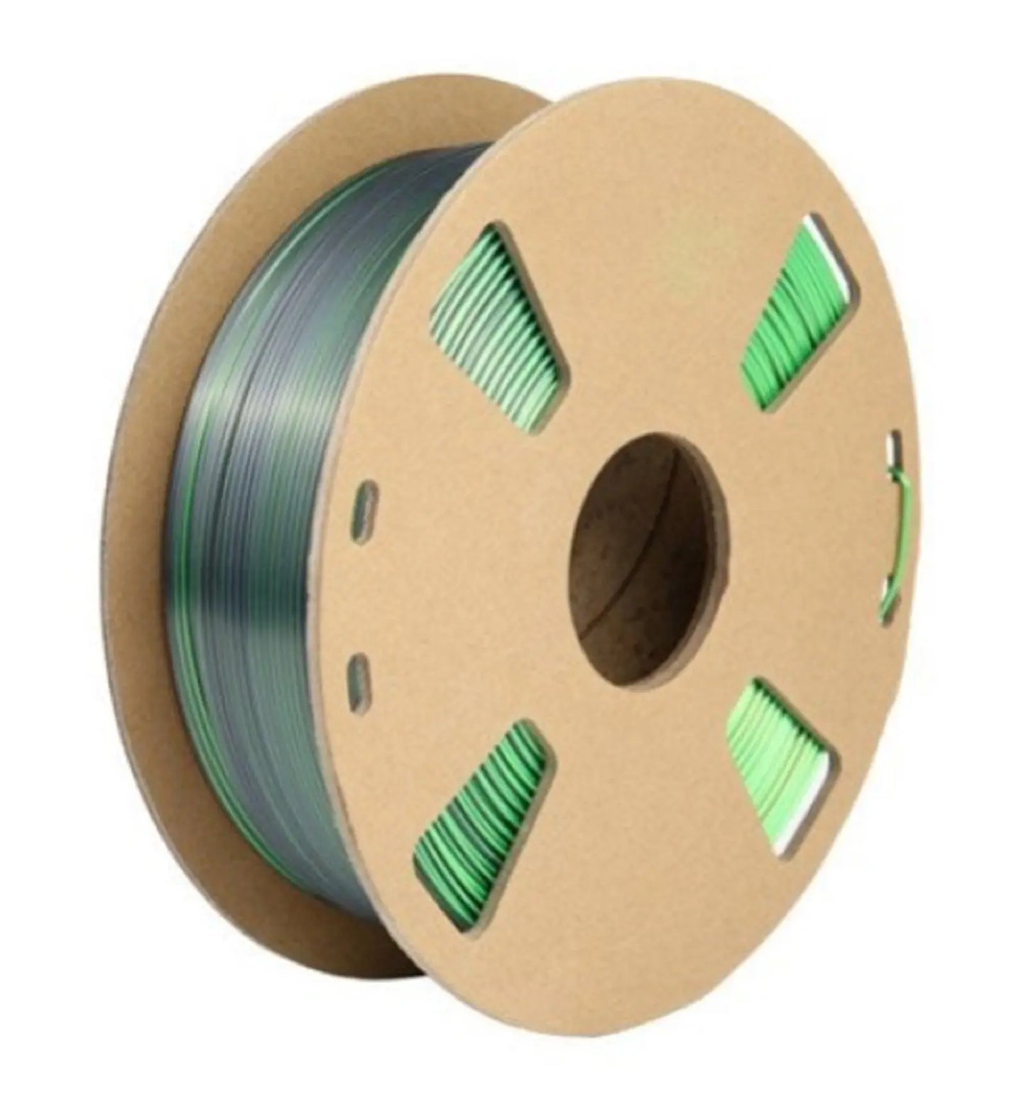 PROTECH Tri-chroma Silk Gold, Green & Black PLA Filament - 1.75mm 1kg 3D Print Creativity