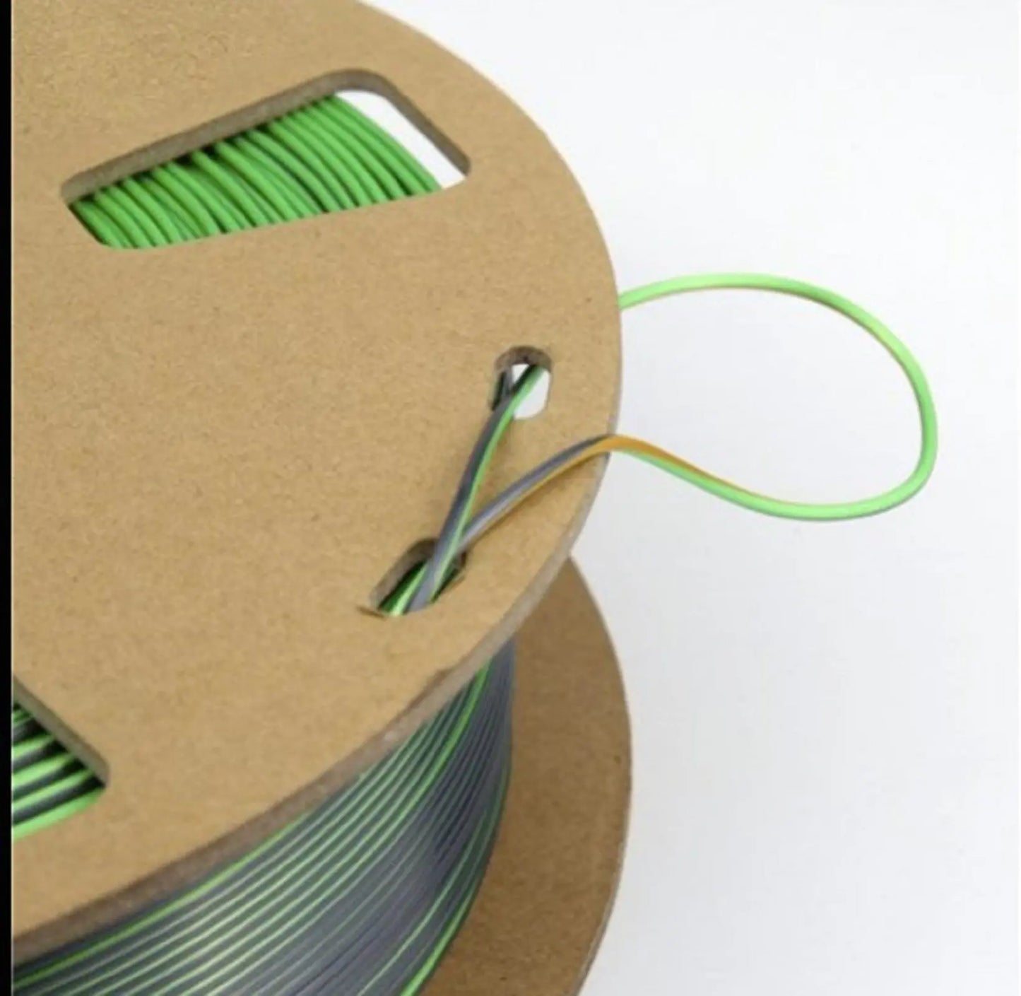 PROTECH Tri-chroma Silk Gold, Green & Black PLA Filament - 1.75mm 1kg 3D Print Creativity