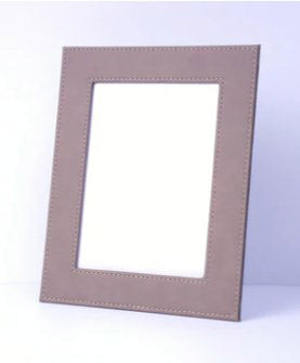 Photo Frame 5" x 7" Leatherette Face - 3D Print Creativity