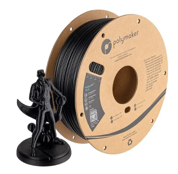 Polylite PLA Black 1.75mm 1Kg