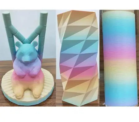 Polymaker PolyTerra Gradient PLA Matte Pastel Rainbow 1kg (1.75mm) 3D Print Creativity Pty Ltd