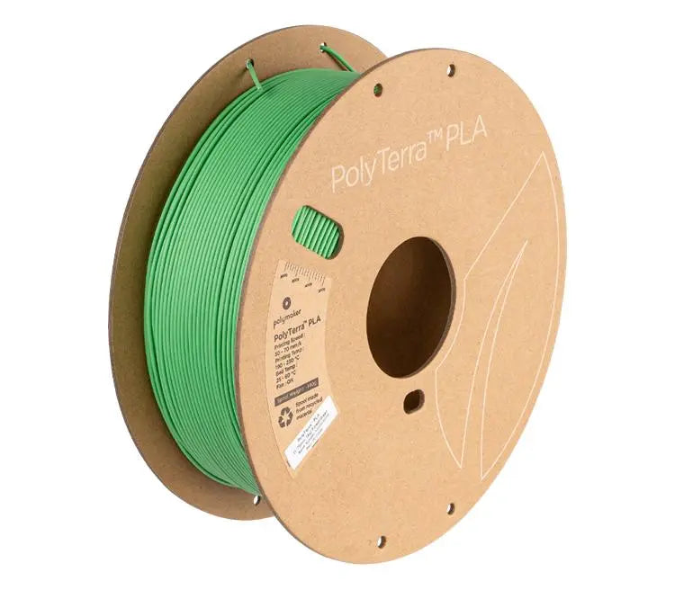 Polymaker PolyTerra Matte PLA FOREST GREEN  1kg 1.75mm Filament 3D Print Creativity Pty Ltd