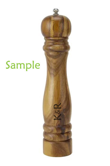 Wood Salt/Pepper Grinder - with Laser Engraving 3D Print Creativity