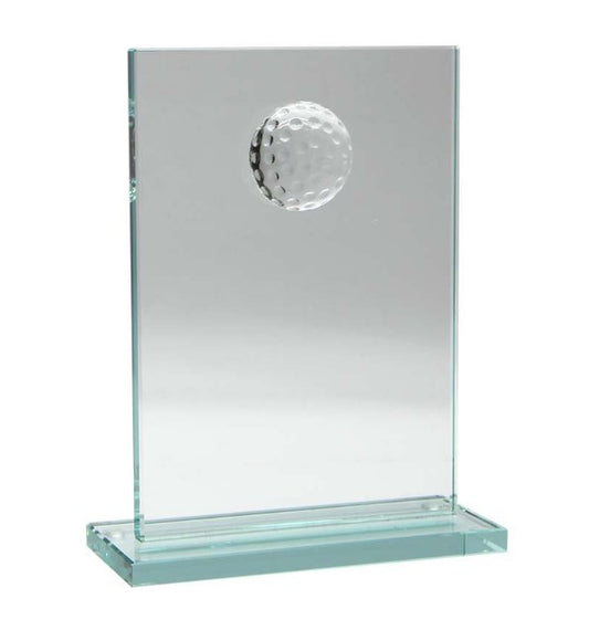 Golf Glass Award Jade Rectangle 3D Print Creativity Pty Ltd