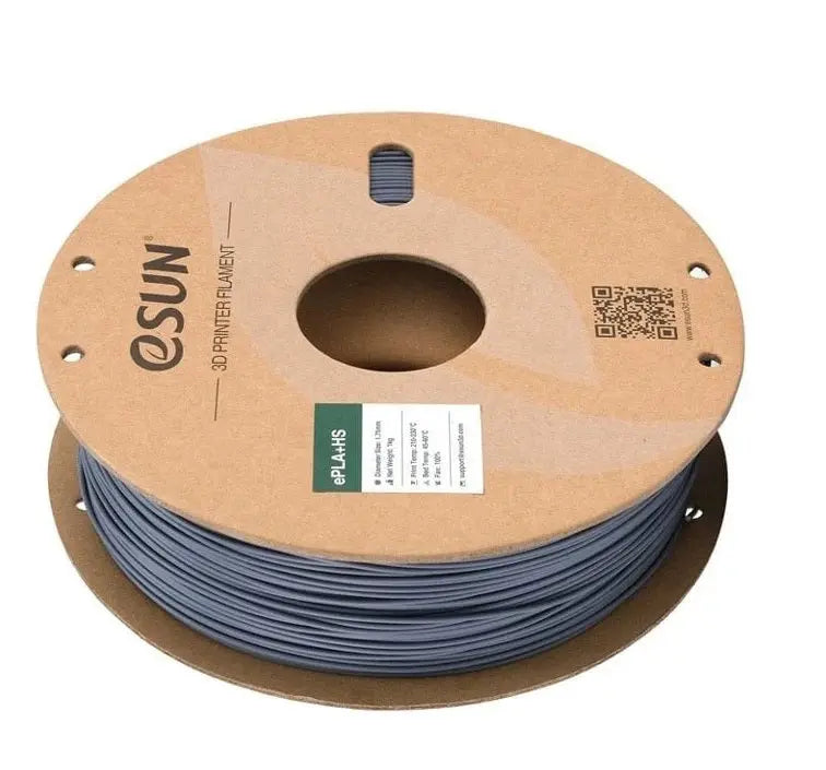 eSUN PLA+ Grey 3D Filament 1.75mm 1kg - PLA0110 3D Print Creativity