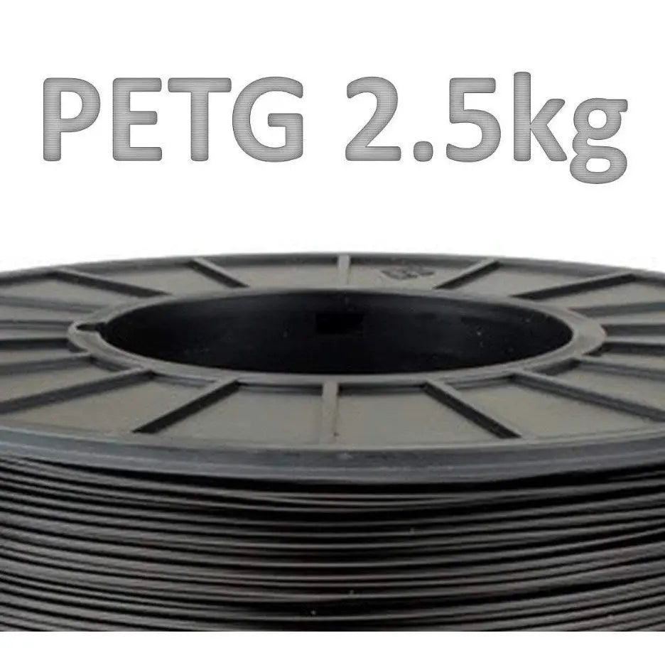 eSun PETG 3D Print Filament Black 1.75mm - Bulk roll 2.5kg