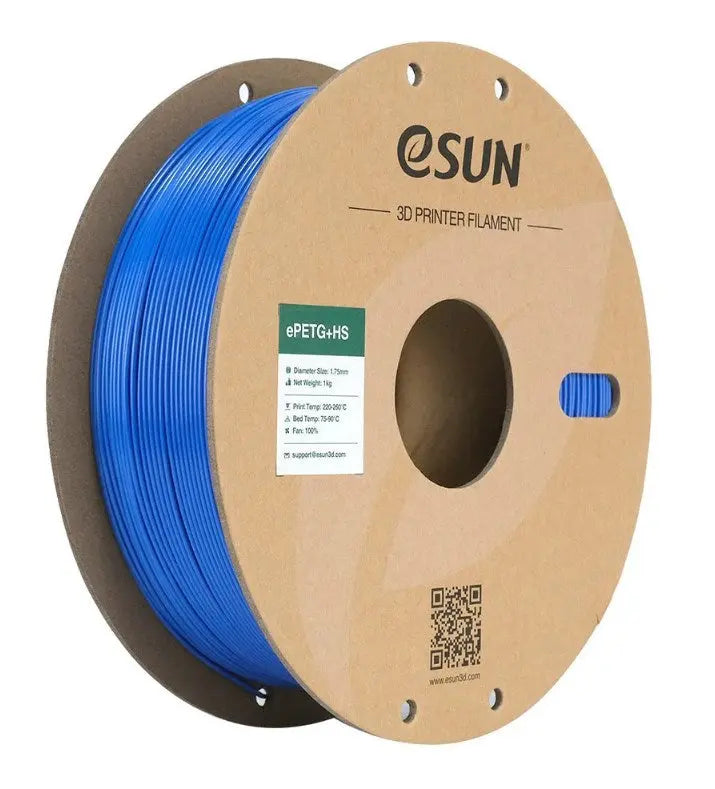 eSun PETG+HS BLUE  High Speed 3D Print Filament 1.75mm 1kg 3D Print Creativity Pty Ltd