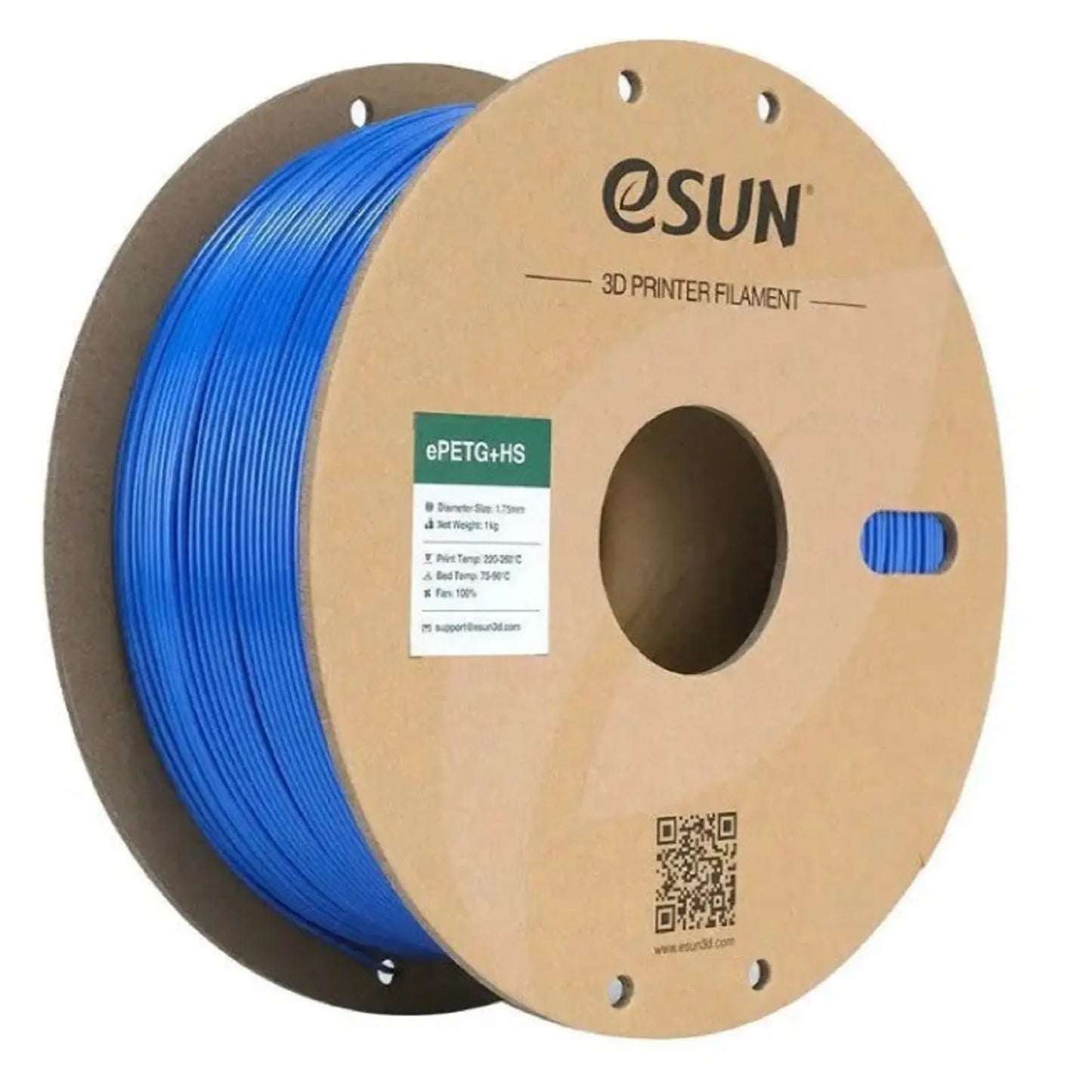 eSun PETG+HS BLUE  High Speed 3D Print Filament 1.75mm 1kg 3D Print Creativity Pty Ltd