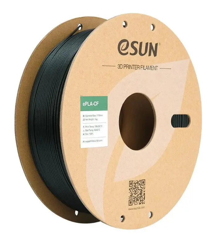 eSun PLA-CF Carbon Fibre GREEN 3D Print Filament 1.75mm 1kg 3D Print Creativity Pty Ltd