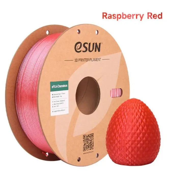 eSun PLA Chameleon  Raspberry Red 3D Print Filament 1.75mm 1kg 3D Print Creativity Pty Ltd