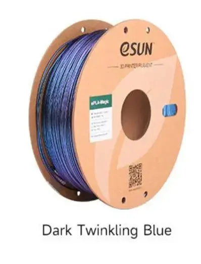 eSun PLA Magic Twinkling DARK BLUE3D Print Filament 1.75mm 1kg 3D Print Creativity Pty Ltd