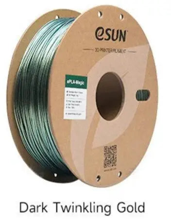 eSun PLA Magic Twinkling DARK GREEN Glossy dual-colour3D Print Filament 1.75mm 1kg 3D Print Creativity Pty Ltd