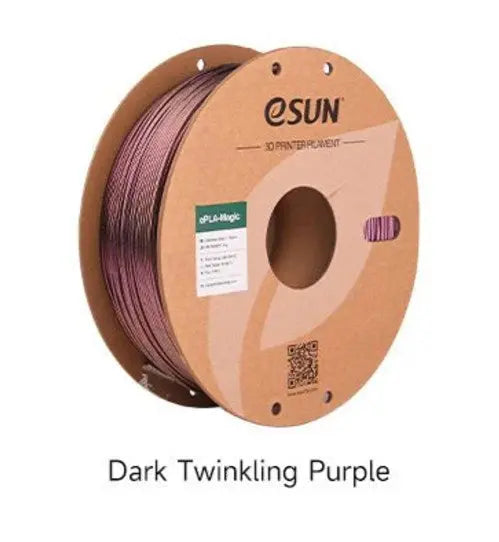 eSun PLA Magic Twinkling PURPLE Glossy, dual-colour 3D Print Filament 1.75mm 1kg 3D Print Creativity Pty Ltd