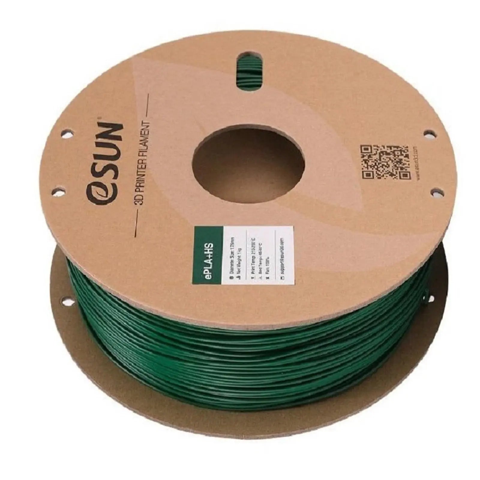 eSun PLA+ Filament 1.75mm 1kg Green - PLA0106