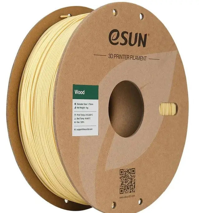 eSun Wood PLA 3D Print Filament 1.75mm 1kg 3D Print Creativity Pty Ltd