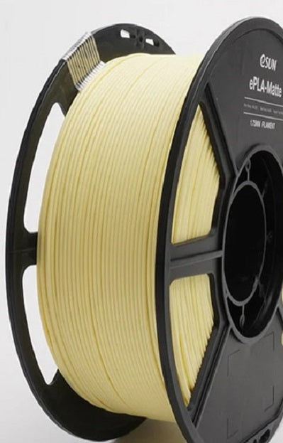 eSun Matte PLA 3D Print Filament 1.75mm 1kg - Almond Yellow